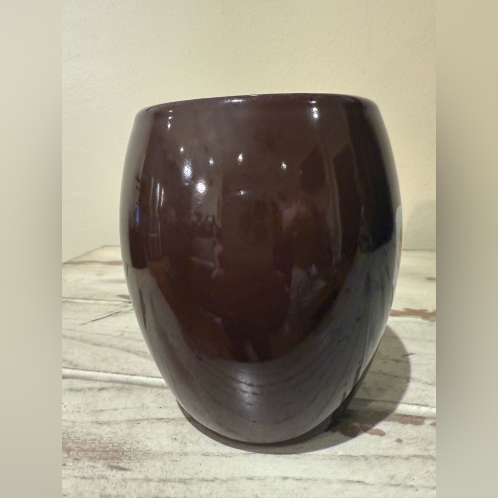 Dunkin Donuts Brown Barrel Shaped DD Logo Classic Coffee Tea Mug - Picture 2 of 8